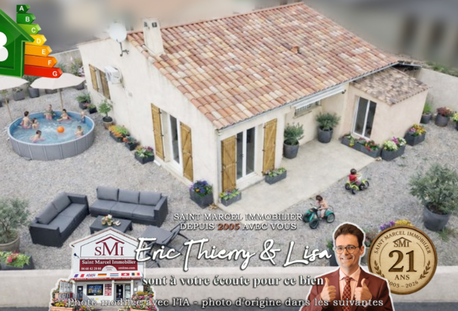 Rare a St Marcel - Villa 4 Faces au Calme   Intimité Totale — photo 1