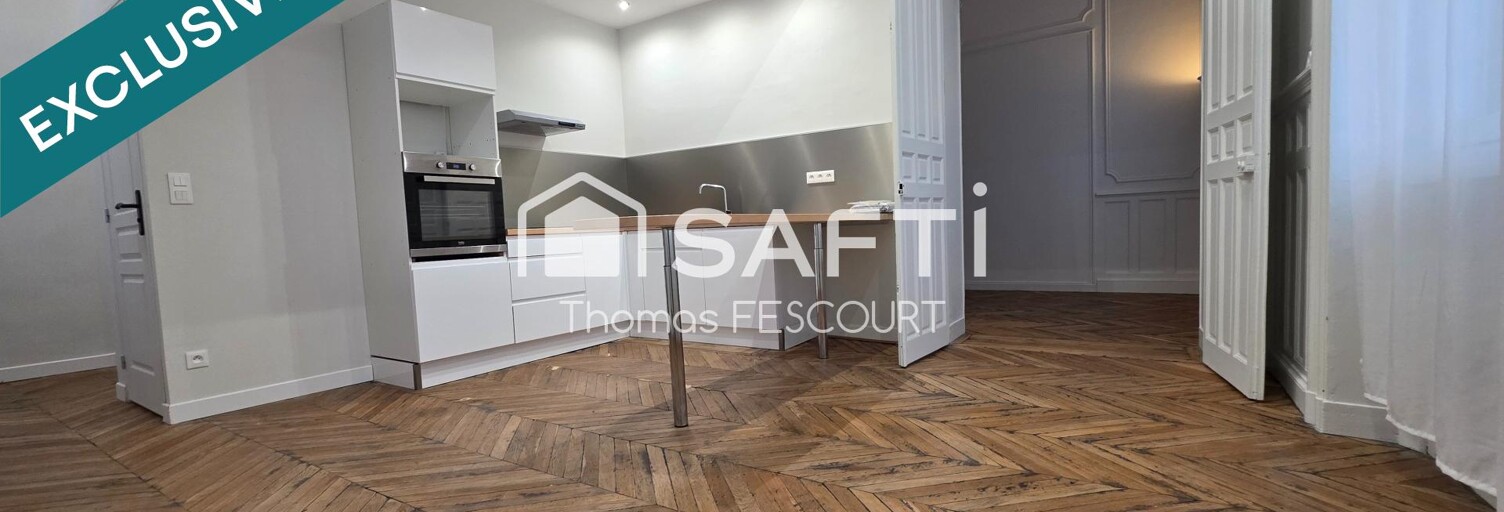 Appartement 2 Pièces 47 m² à vendre à Reims (51100)