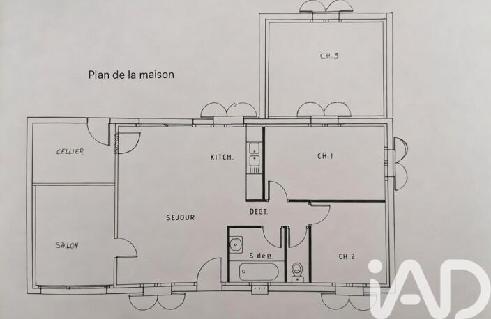 Vente Maison/villa 4 pièces — photo 2
