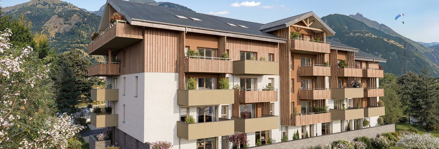 Appartement neuf T2, T3, T4 Pièce 38 à 77 m² à vendre à Bourg-Saint-Maurice (73700)