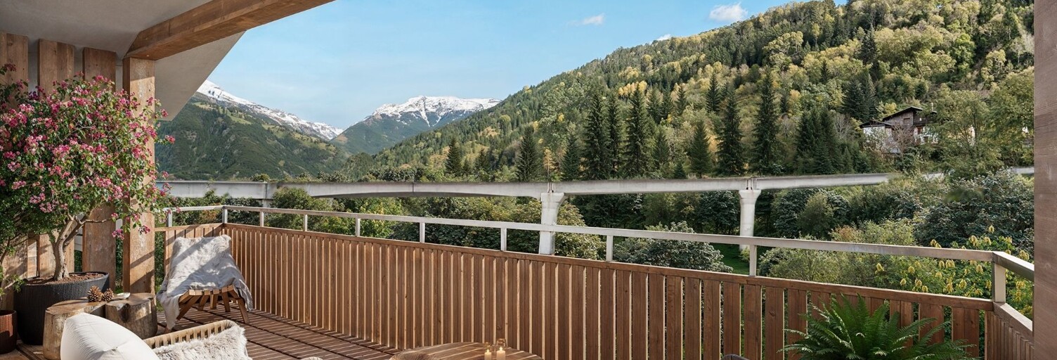 Appartement neuf T2, T3, T4 Pièce 38 à 77 m² à vendre à Bourg-Saint-Maurice (73700)