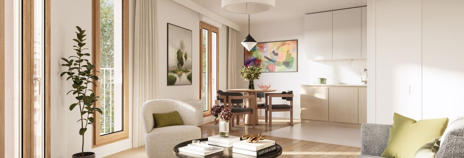 Appartement neuf T2, T3, T4 Pièce 39 à 80 m² à vendre à Noisy-le-Roi (78590)