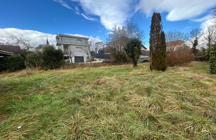aix les bains parcelle de terrain à batir  de 906 m2 env — photo 3