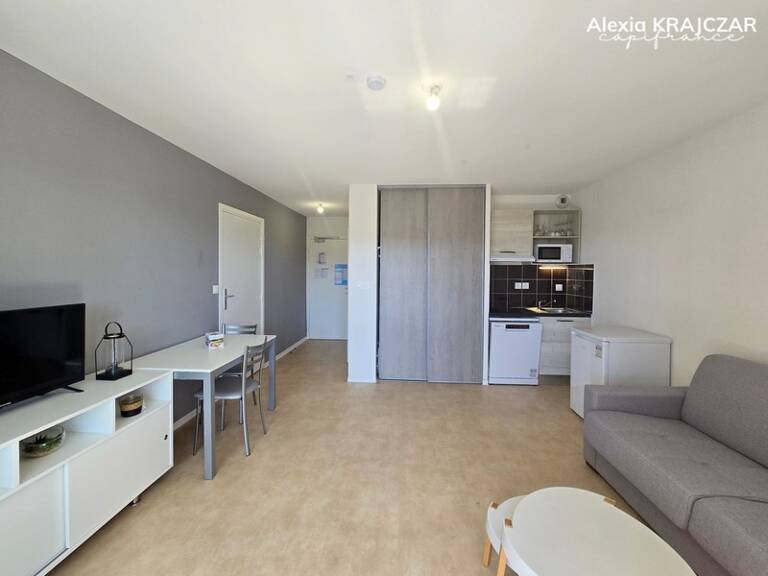 A VENDRE - Studio 24,80m² - Meublé - Terrasse - Place de parking couverte - Résidence de tourisme, SERIGNAN (34) — photo 1