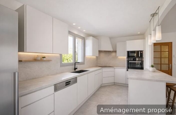 Dpt Haute Savoie (74), à vendre PUBLIER maison familiale au calme de 160 m2 entièrement clôturée — photo 4