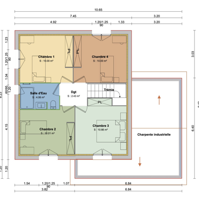Maison 4 pièces 360000 €