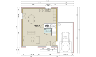Maison 4 Pièces 87 m² à vendre à Apprieu (38140)
