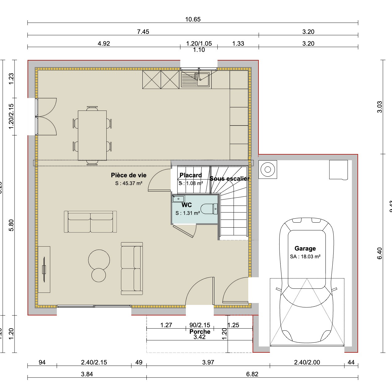 Maison 4 pièces 250000 €