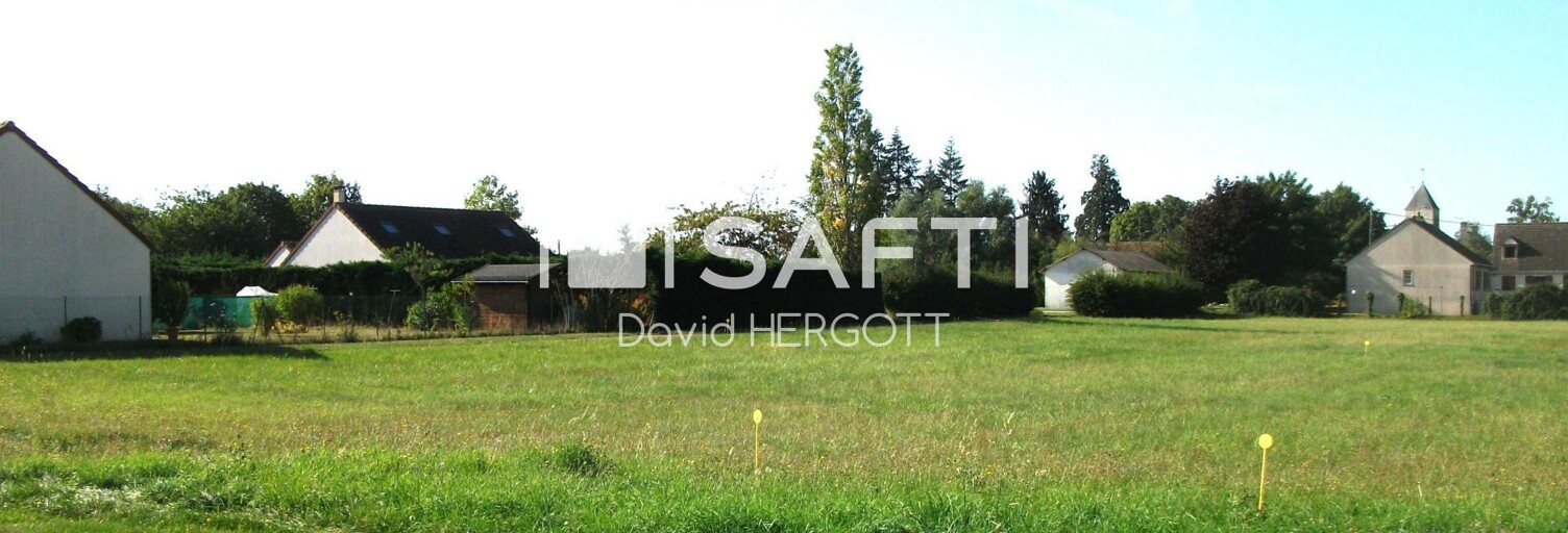 Terrain  900 m² à vendre à Cravant (45190)