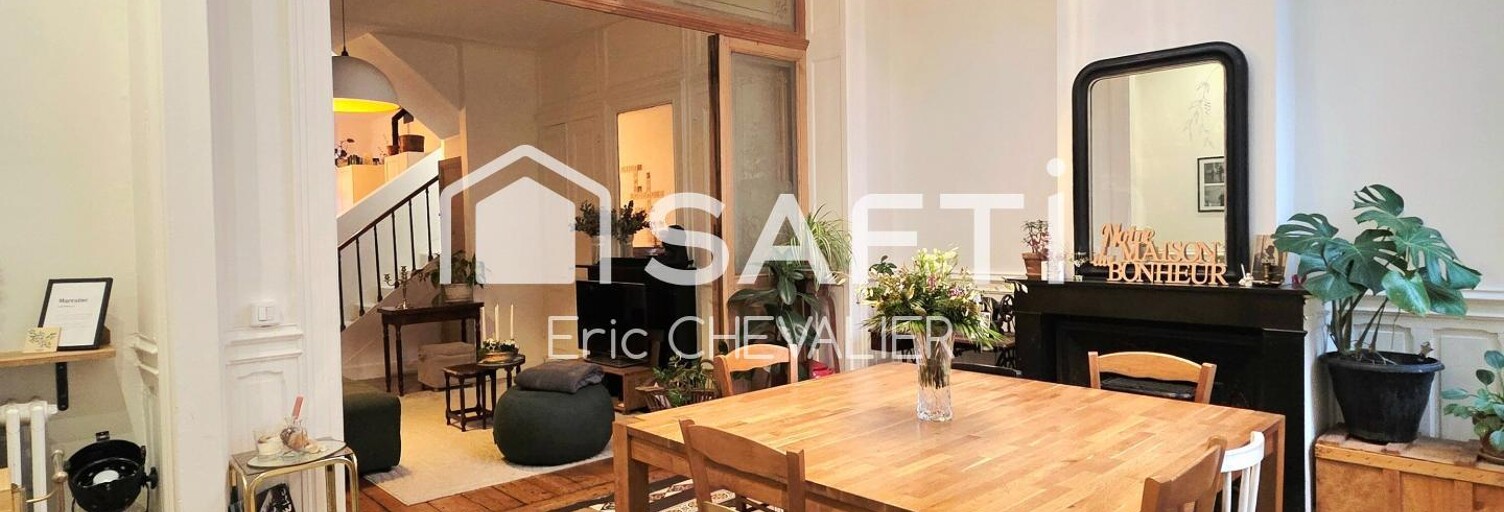 Maison 6 Pièces 188 m² à vendre à Roubaix (59100)