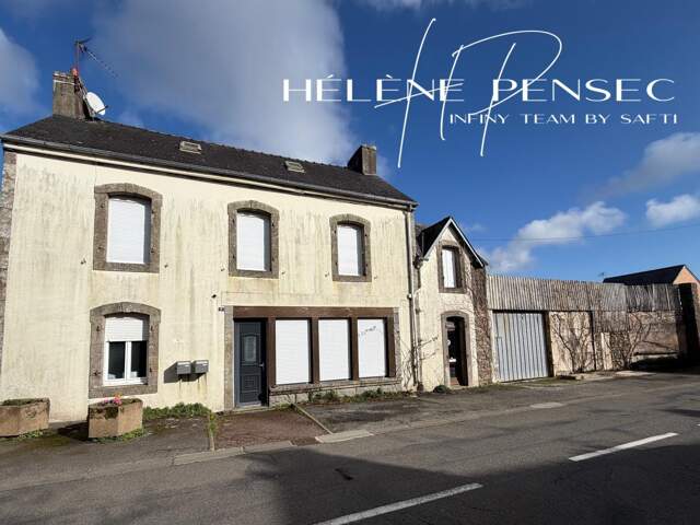 Maison divisée en 2 appartements, avec hangar attenant de 200 m². — photo du bien