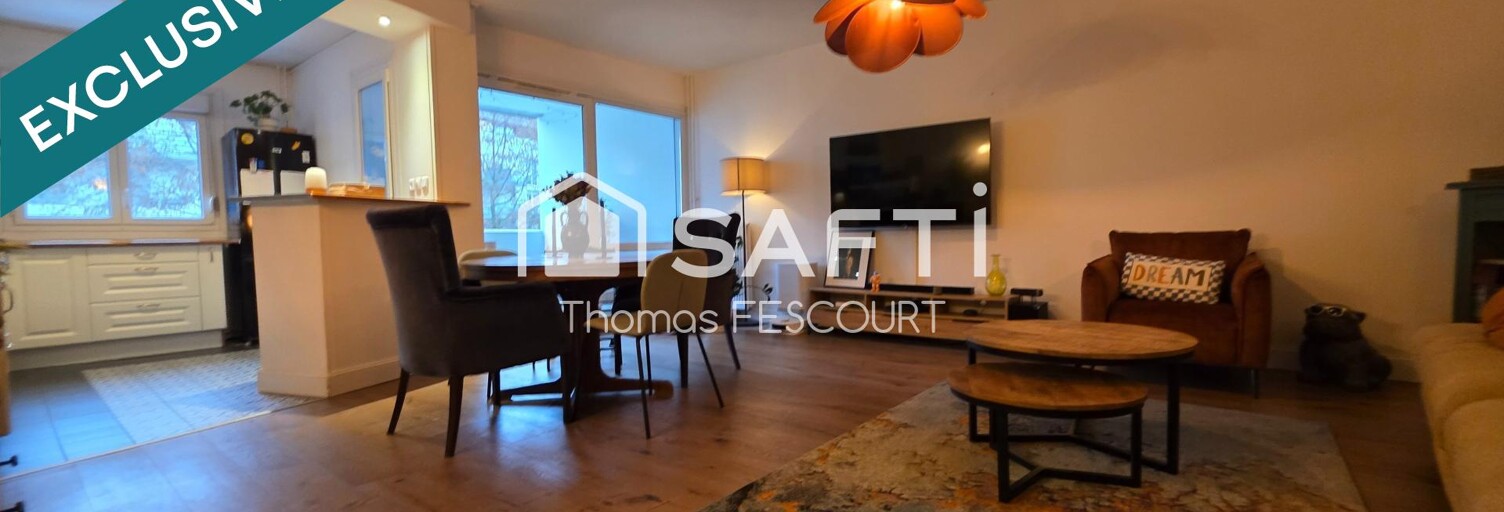 Appartement 5 Pièces 80 m² à vendre à Reims (51100)