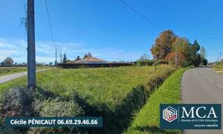 Terrain  900 m² à vendre à Clermont (40180)
