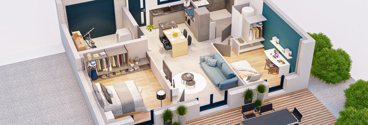 Maison 4 Pièces 52 m² à vendre à Saint-Méen-le-Grand (35290)