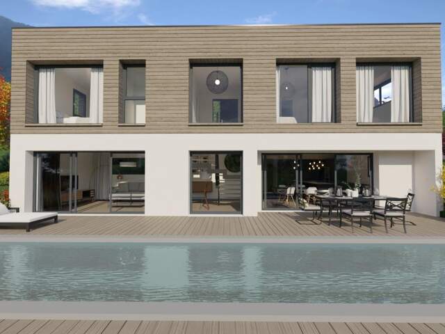 FESSY, Maison Vue Lac , 3 chambres + garage 121m² — photo du bien
