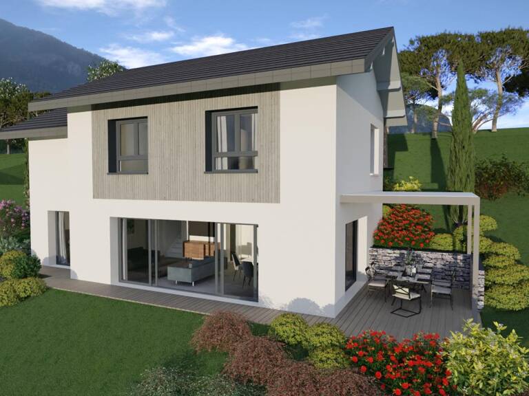 ST ALBAN LEYSSE Maison 114m² 4chambres garage — photo 1