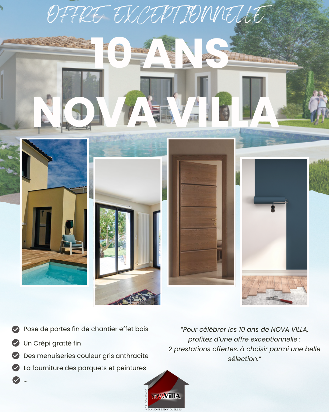 Agence immobilière de NOVA VILLA CONSTRUCTEUR