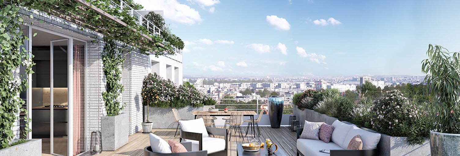 Appartement neuf T4, T5 Pièce 121 à 140 m² à vendre à Le Pré-Saint-Gervais (93310)