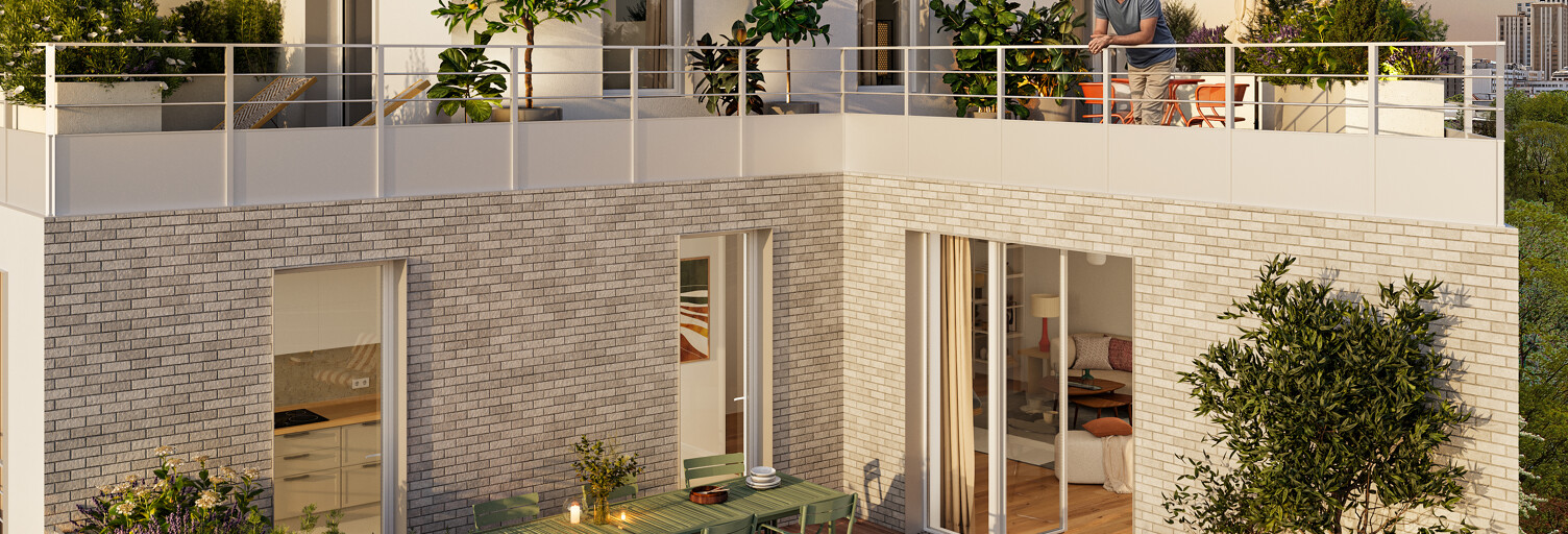 Appartement neuf T4, T5 Pièce 121 à 140 m² à vendre à Le Pré-Saint-Gervais (93310)