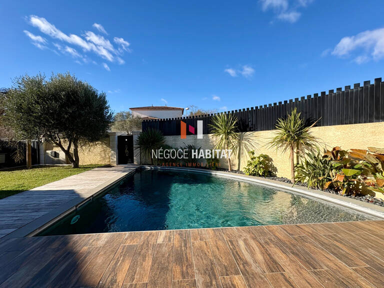 Villa T4 avec piscine et garage à vendre - Lansargues, terra — photo 1