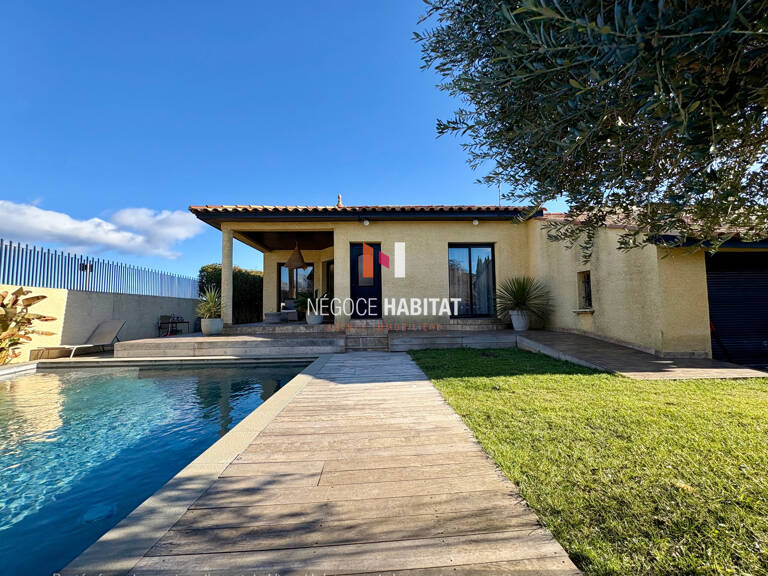 Villa T4 avec piscine et garage à vendre - Lansargues, terra — photo 1
