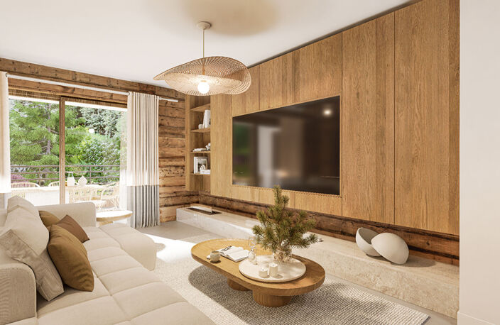 Appartement T3 dans chalet neuf de standing aux Houches — photo 5