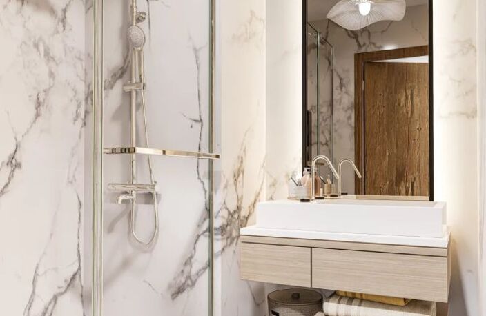 Appartement T2 dans chalet neuf de standing aux houches — photo 3