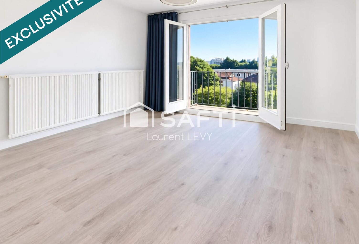 Beau séjour avec balcon, salle d'eau refaite — photo 1