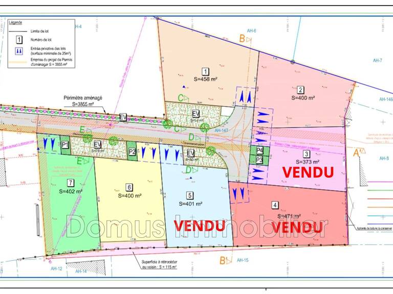 vente terrain — photo 1