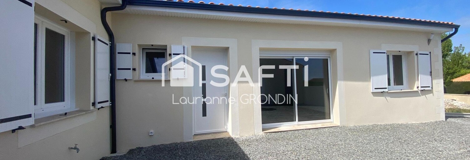 Maison 4 Pièces 100 m² à vendre à Fontenet (17400)