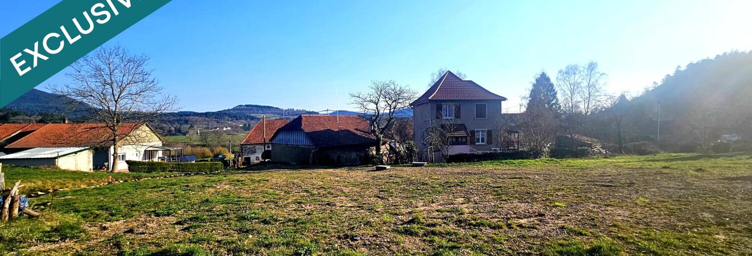 Terrain  1156 m² à vendre à Bourg-Bruche (67420)