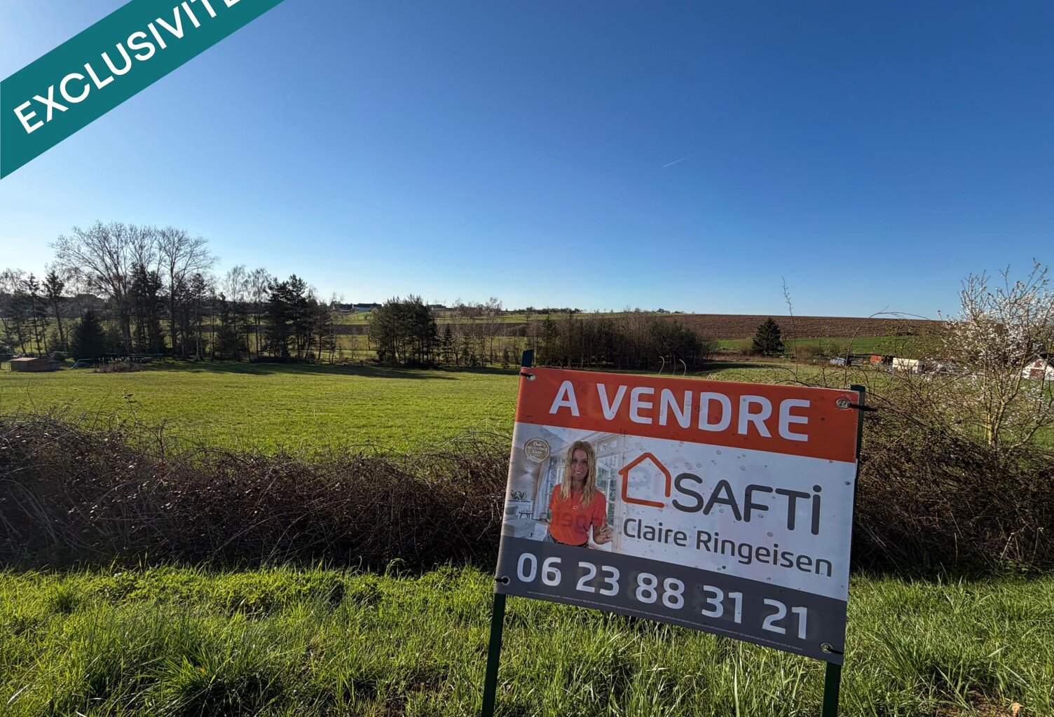 Terrain à bâtir - Rue calme - Rémering-lès-Puttelange — photo 1