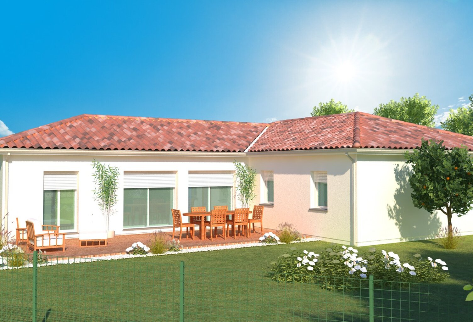 Projet de construction à Panazol - Maison 4 chambres + garage — photo 1