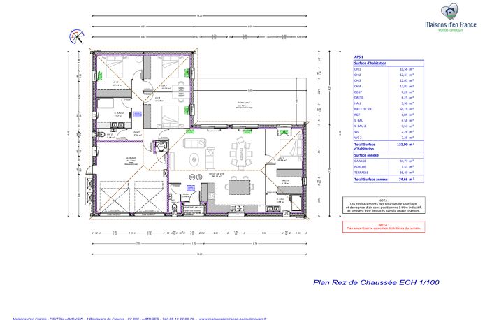 Projet de construction à Panazol - Maison 4 chambres + garage — photo 5