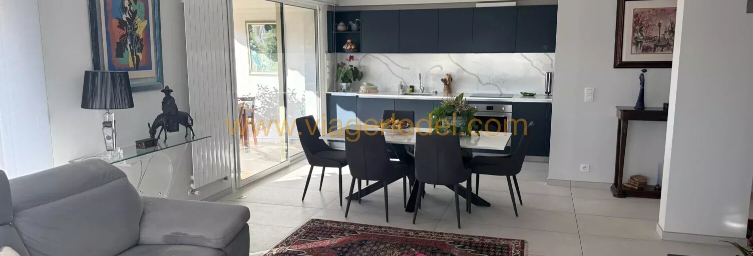 Appartement 94 m² en viager Antibes (06160)