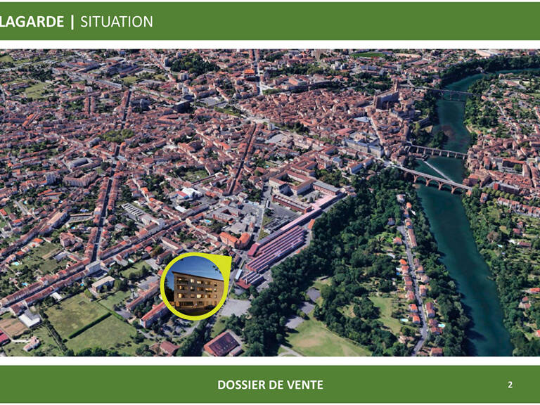 APPARTEMENT T3 TRAVERSANT | ALBI Rascol — photo 1