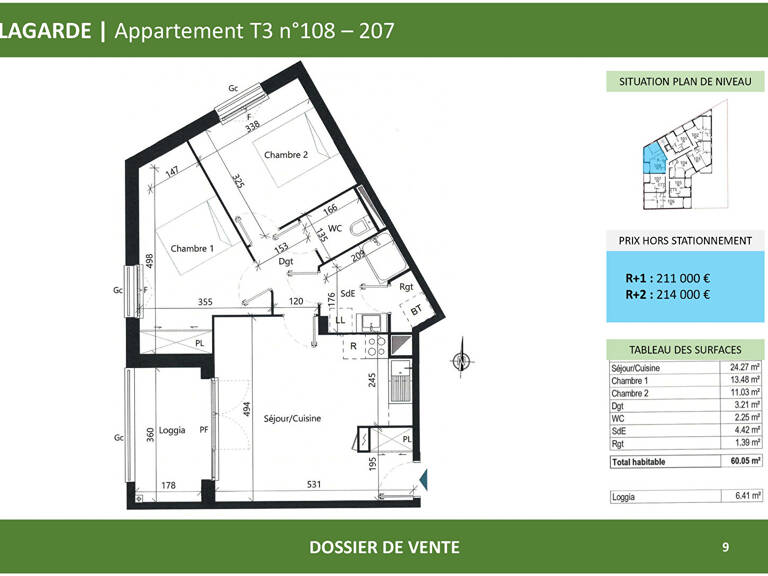 APPARTEMENT T3 | ALBI Rascol — photo 1