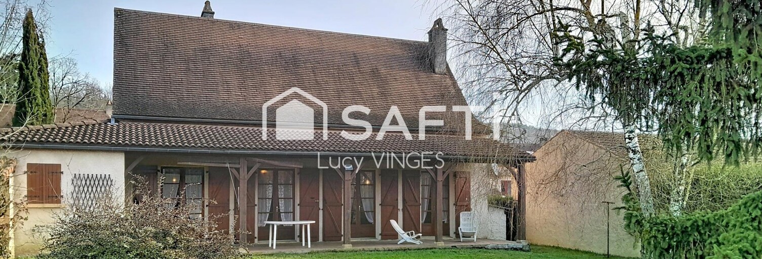 Maison 6 Pièces 125 m² à vendre à Cazals (46250)