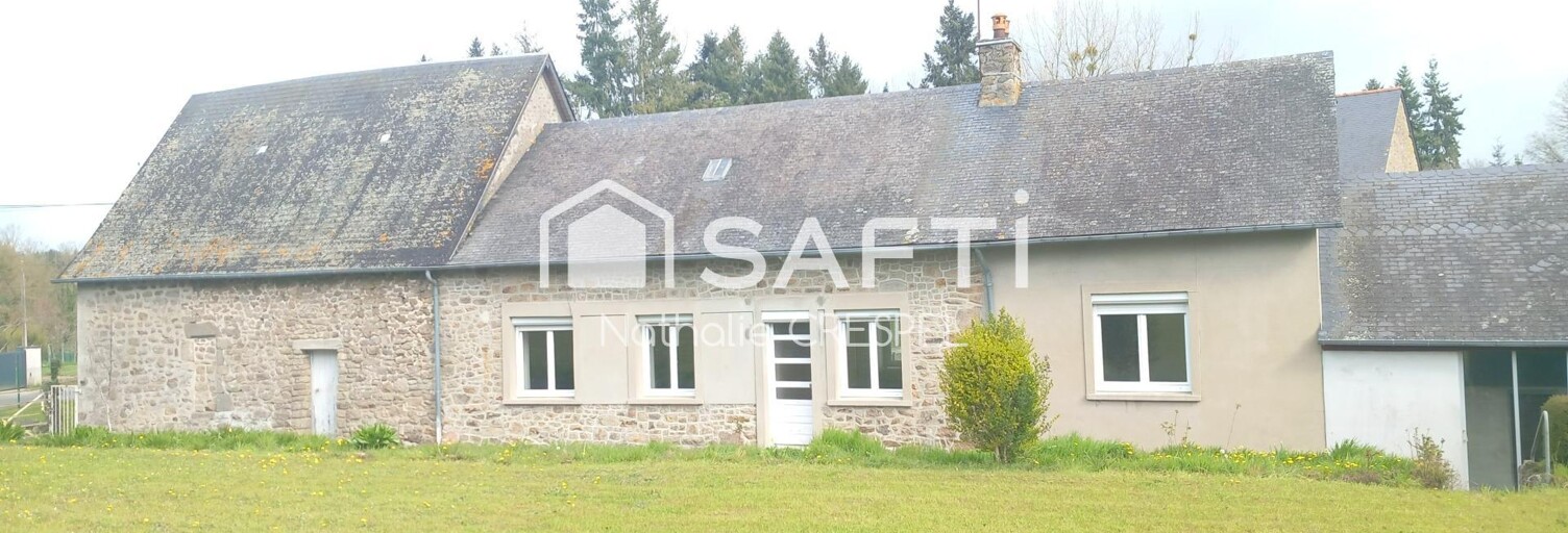 Maison 4 Pièces 73 m² à vendre à La Bazoge-Montpinçon (53440)