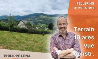 Terrain  1002 m² à vendre à Fellering (68470)