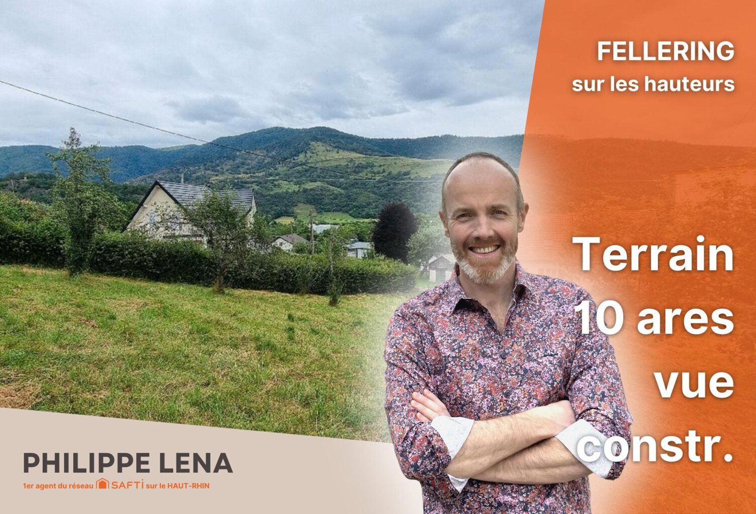 Beau terrain à la vue panoramique, petit prix ! — photo 1