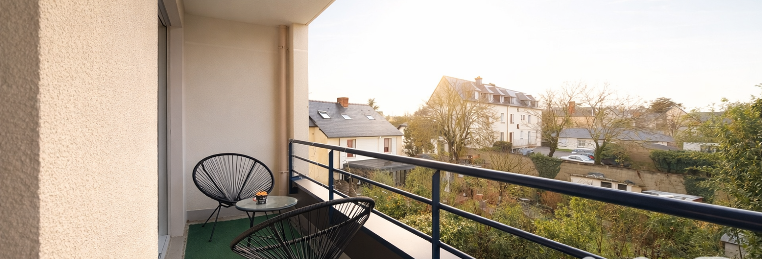 Appartement 2 Pièces 46 m² à vendre à L'Hermitage (35590)