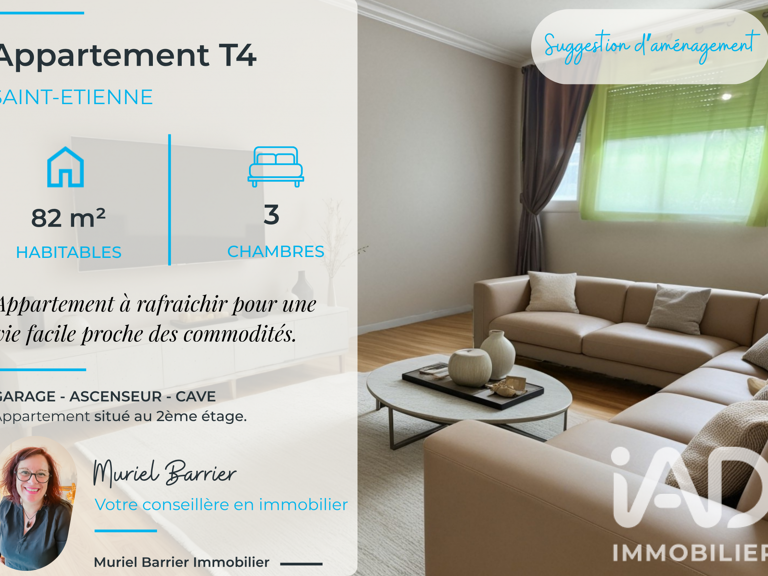 Vente Appartement 4 pièces — photo 1