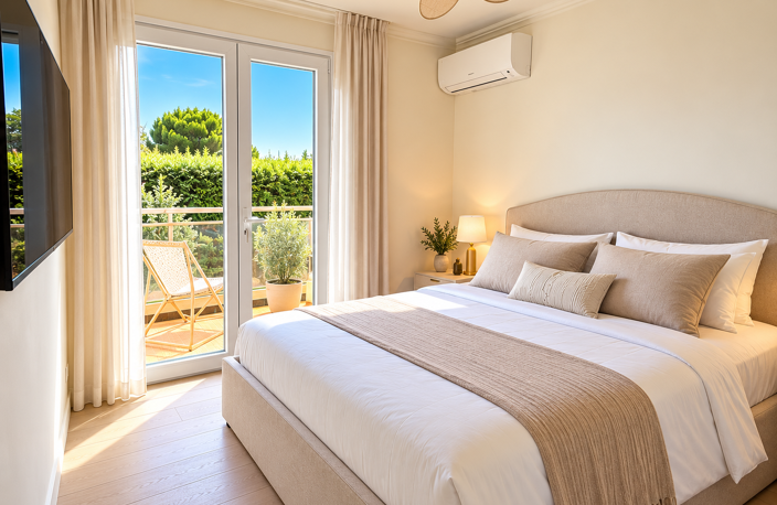 CANNES BASSE CALIFORNIE T3 TRAVERSANT SUD-OUEST 68M2 SOL REF — photo 4