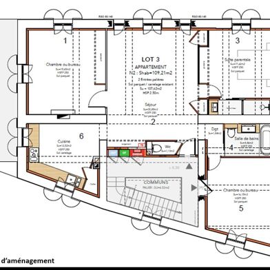 Appartement 4 pièces 265000 €