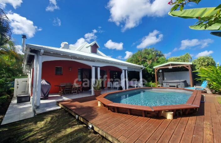 Dpt Guadeloupe (971), à vendre SAINT-FRANCOIS, villa 3 suites avec piscine et jacuzzi — photo 2