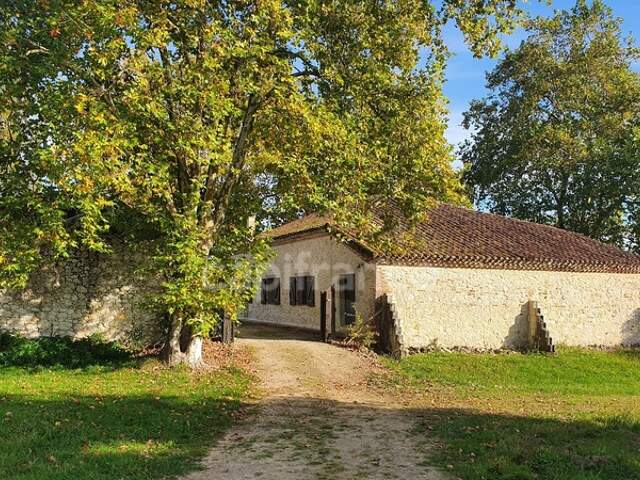 Maison en pierre et colombages, à vendre 4 pièces LAGRANGE (40) — photo du bien
