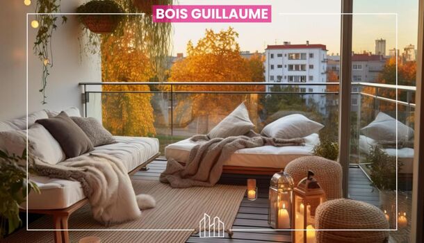 Appartement 3 pièces  à vendre Bois-Guillaume 76230