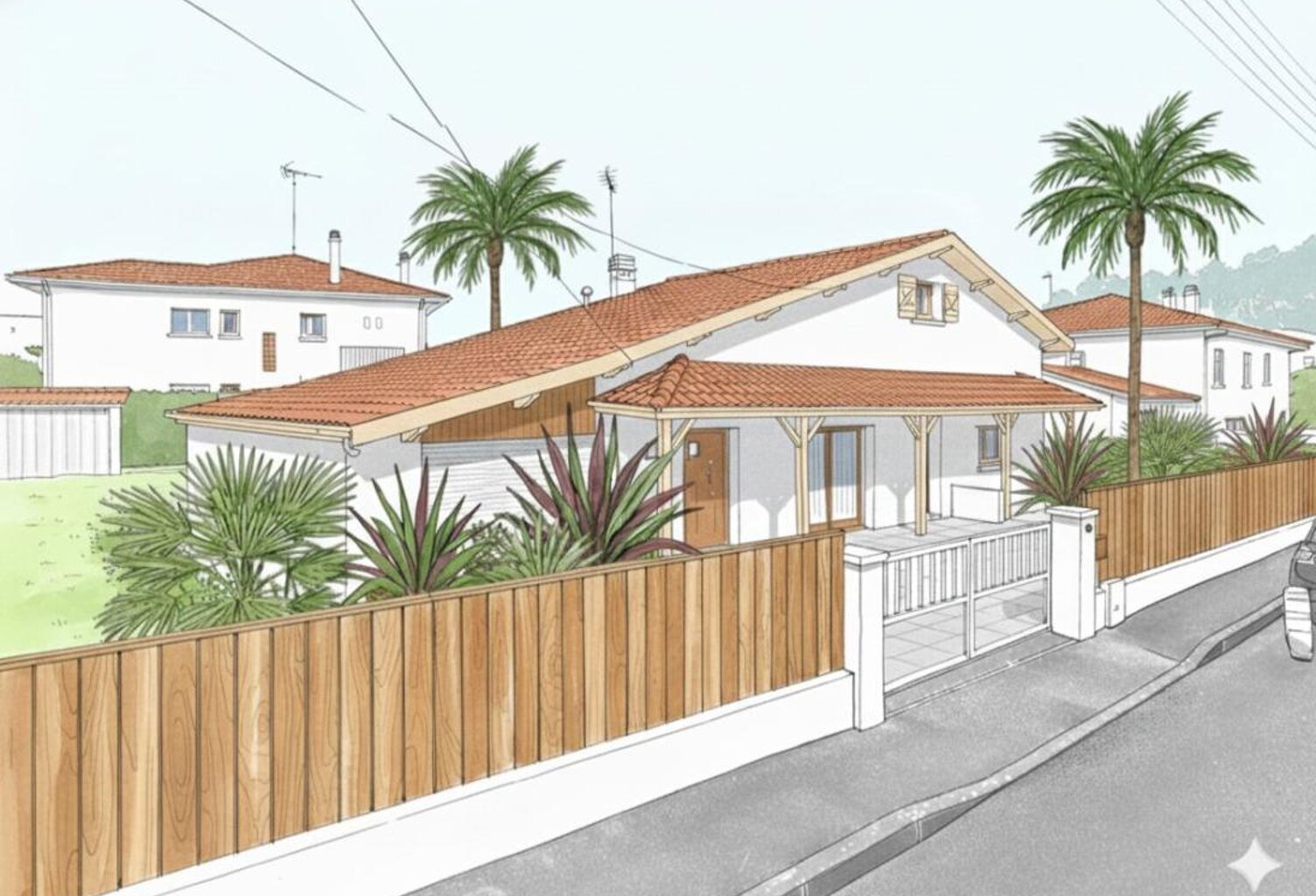 Blancpignon, Maison T5 avec double garage — photo 1