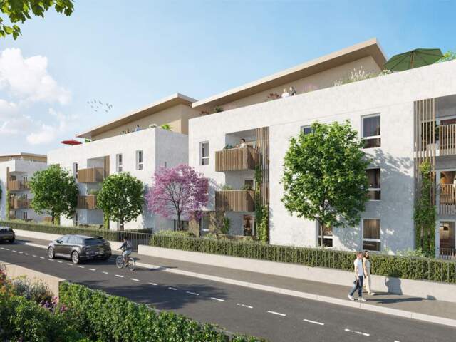 Nîmes -Courbessac : votre appartement dans une résidence moderne et nature — photo du bien
